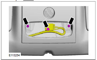 Audio Unit Antenna to Connector Cable - Vehicles Without: Glass Roof Panel