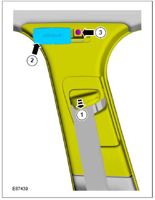 Audio Unit Antenna to Connector Cable - Vehicles With: Glass Roof Panel