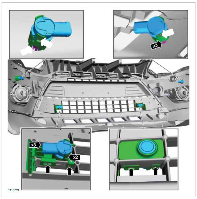 Front Parking Aid Sensor