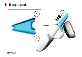 Audio Unit Antenna to Connector Cable - Vehicles With: Glass Roof Panel