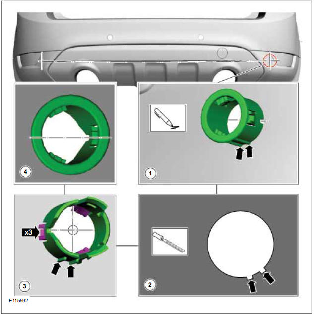 Rear Parking Aid Sensor