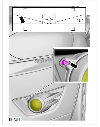 Front Fog Lamp Adjustment