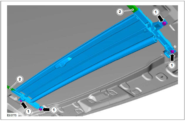 Glass Roof Panel Blind