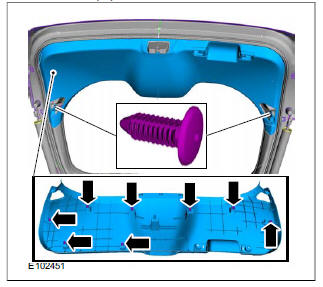 Liftgate Lower Trim Panel