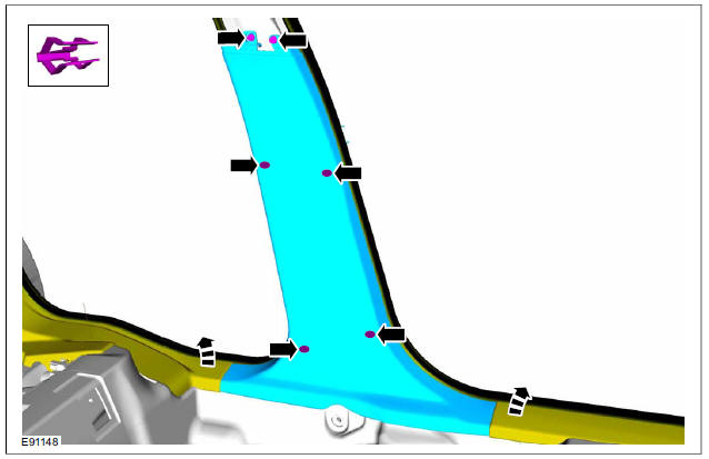 B-Pillar Trim Panel