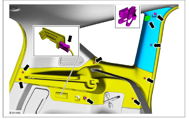 C-Pillar Trim Panel