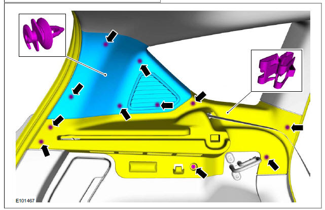 D-Pillar Trim Panel