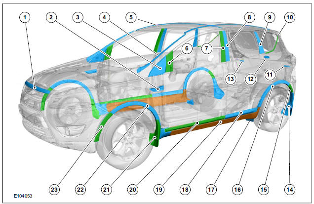 Exterior Trim (Component Location)