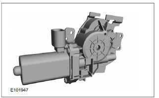 Seat servo motor, up/down