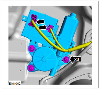 Front Door Window Regulator Motor