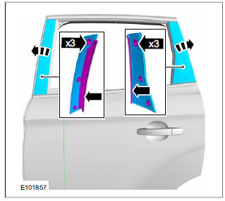 Rear Door Window Glass