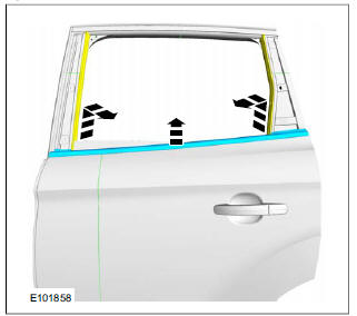 Rear Door Window Glass