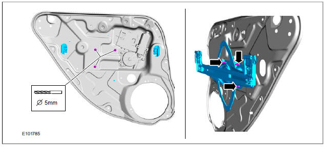 Rear Door Window Regulator