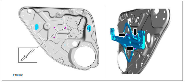 Rear Door Window Regulator