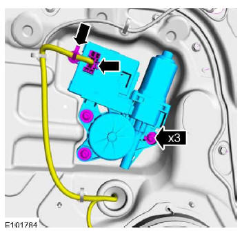 Rear Door Window Regulator Motor