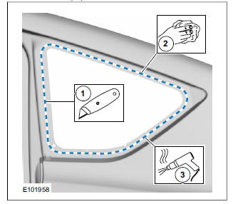 Rear Quarter Window Glass