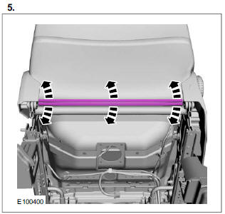 Front Seat Backrest Cover (40 108 0)