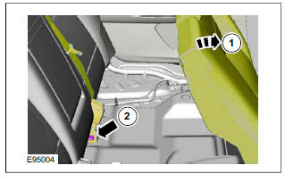 Rear Seat Backrest Latch