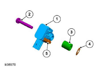 Front impact sensor