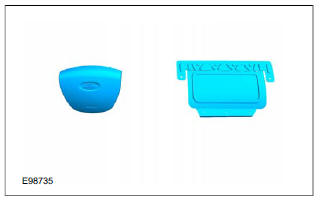 Driver and passenger front air bag system