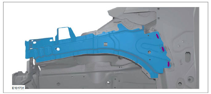 Fender Apron Panel Reinforcement