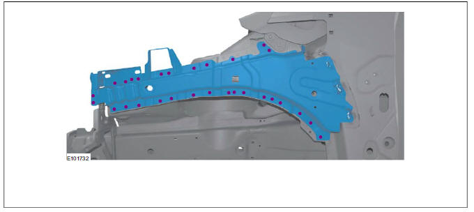 Fender Apron Panel Reinforcement 