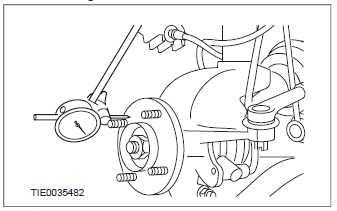 Brake Disc Runout Check (12 221 0)