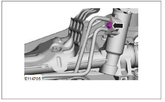 Power Steering Pump to Steering Gear Pressure Line - 2.5L Duratec (147kW/200PS) - VI5(13 440 0; 13 443 0)