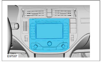 Control assembly, climate control - vehicles with DVD navigation system with a touch screen