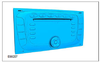 Keycode entry - vehicles with upgraded audio system