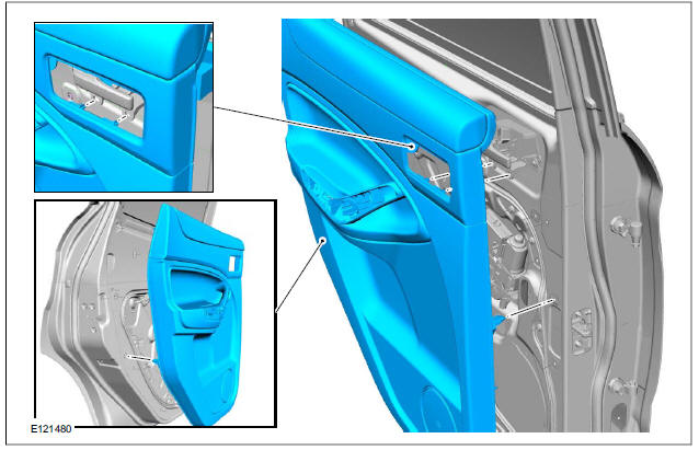 Rear Door Trim Panel