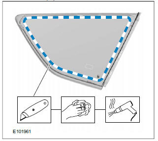 Rear Quarter Window Glass